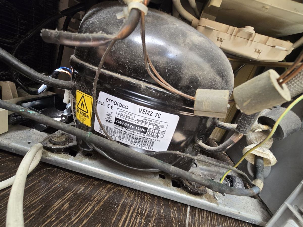 Bosch не запускается и потёк — замена компрессора — фото 1