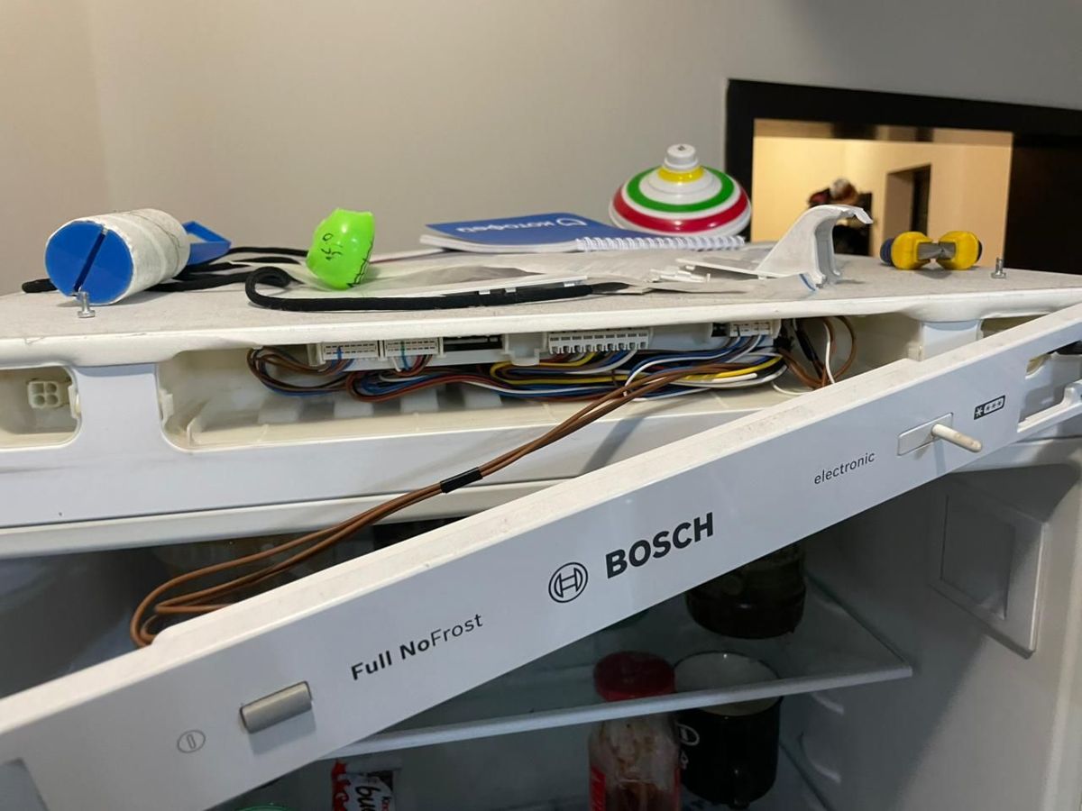 Bosch пищит днём и ночью — после скачка повредилась прошивка — фото 1